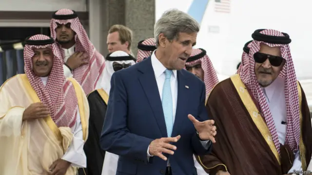 John Kerry en Arabia Saudita