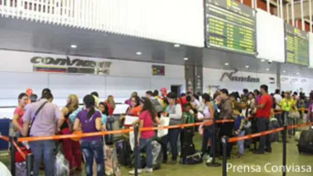 Conviasa en Maiquetía