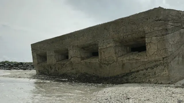 Las defensas de Pagasa parecen algo descuidadas.