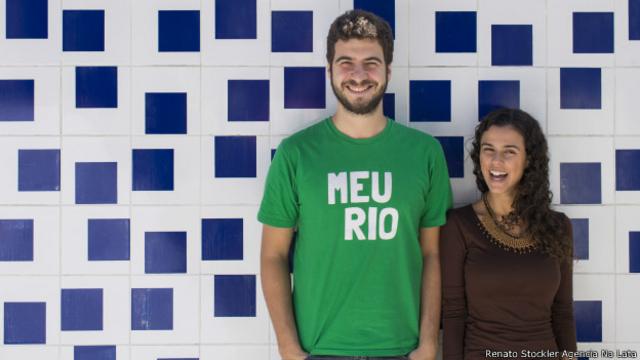 Com apenas 25 anos de idade, Alessandra cofundou, junto a Miguel Lago, o Meu Rio, rede de mobilização social