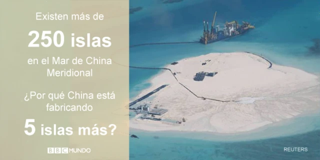 Nuevas Islas en el Mar de China Meridional