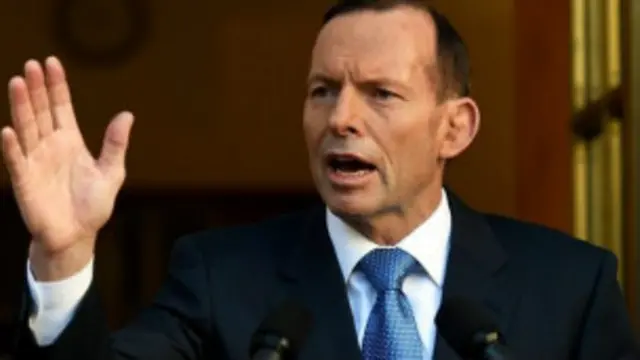 Umushikiranganji wa mbere wa Australia Tony Abbot