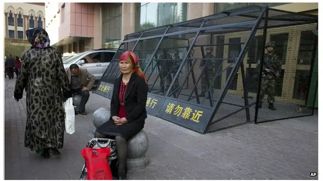 中國在穆斯林聚居的西北省份新疆遇到民族分離主義挑戰