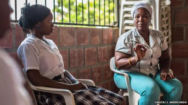 अरबोलेंदा का कहना है कि बुएनावेंतुरा में हिंसा के ख़िलाफ़ बात करने का मतलब है अपनी जान जोखिम में डालना