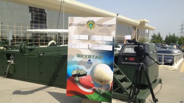 SKYSTAR. Ərazini, insanları uzaq məsafədən müşahidə etmək üçün hərbi avadanlıq. Azərbaycan istehsalı.