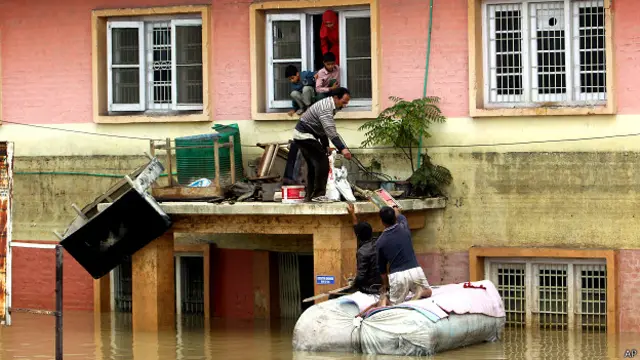 श्रीनगर में बाढ़