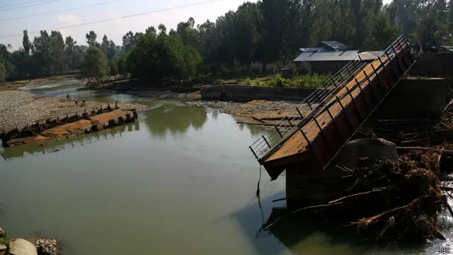 पुलवामा में बाढ़