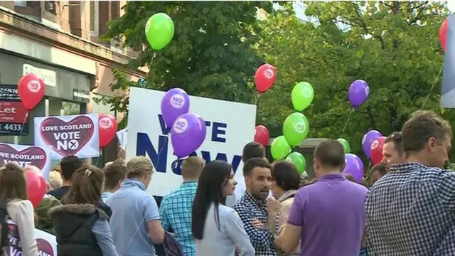 ’نہیں‘ کمپین ٹیم کا کہنا ہے کہ ان کے حامیوں کی تعداد مسلسل بڑھ رہی ہے۔