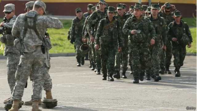 北約和美國在烏克蘭西部軍演