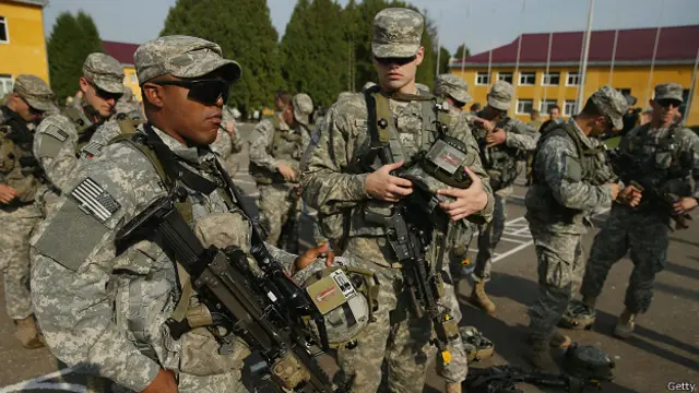 Американские солдаты на Украине