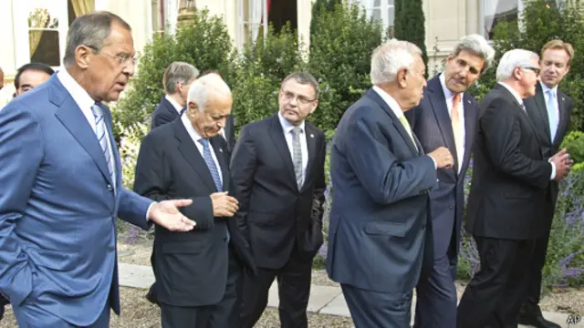 مؤتمر باريس جاء في أعقاب جولة سريعة لكيري في الشرق الأوسط لدعم خطط أوباما