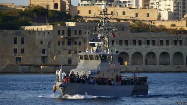 Chính phủ Malta điều hải quân tham gia cứu trợ