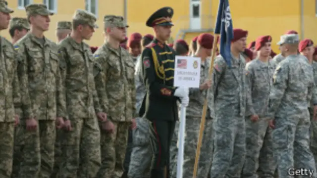 Учения "Быстрый трезубец - 2014"