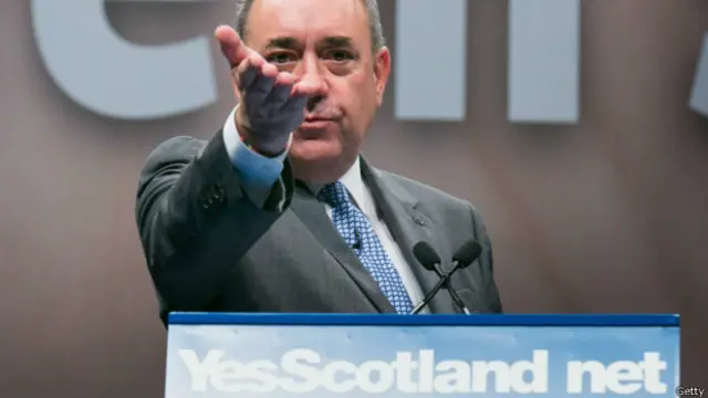 Alex Salmond / Crédito: Getty