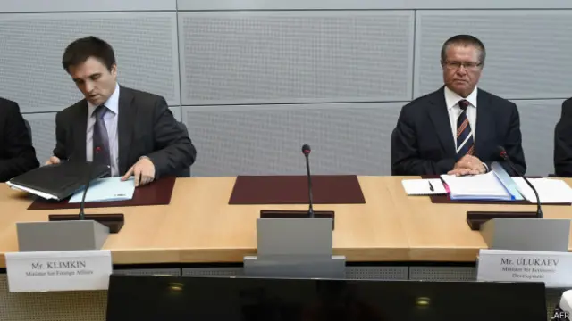 Klimkin and Ulyukaev