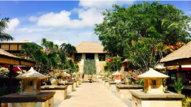 منتجع ايان الذي يتمتع بموقع ساحر أحد الأماكن الأكثر جذبا في بالي للمسافرين من أجل الأعمال