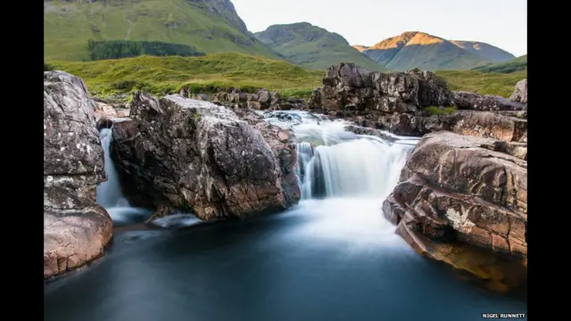 Catarata, Glen Etive, Escocia