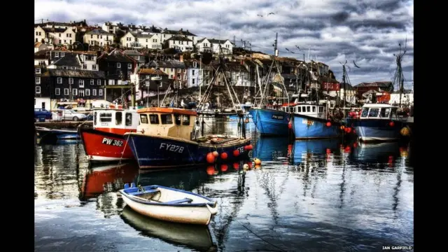 Puerto de Mevagissey, Cornualles