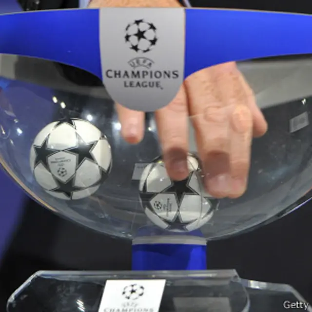 Sorteo de la Champions League