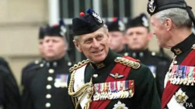 El príncipe Felipe, duque de Edimburgo