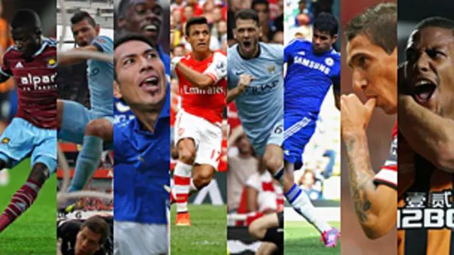 Diez goles, ocho sudamericanos. 