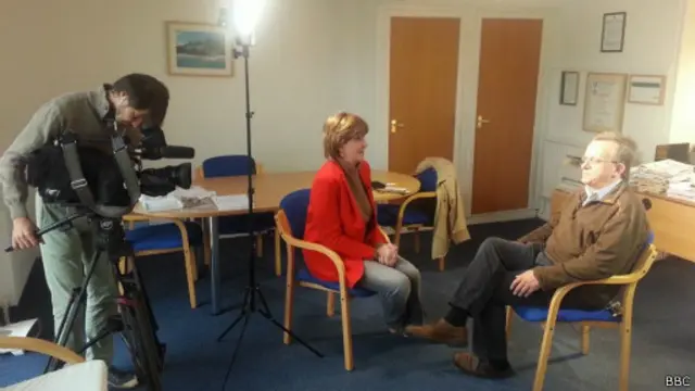 Съемочный процесс в разгаре