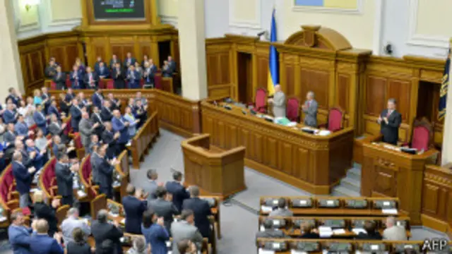 ယူကရိန်း ပါလီမန်မှာ အီးယူနဲ့ ပူးပေါင်း ဆောင်ရွက်ဖို့လည်း အတည်ပြု