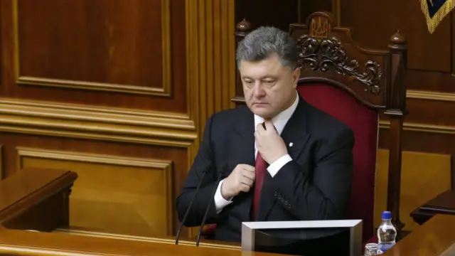 Петро Порошенко у Верховній Раді 