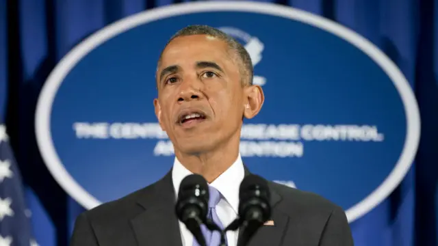 ۔۔ایبولا ہم سب کو بہت بڑے سیاسی، معاشی اور سکیورٹی کے خدشات سے دوچار کر سکتا ہے: صدر اوباما 