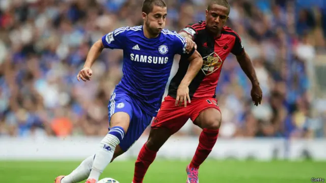 Eden Hazard disebut Mourinho berpotensi menjadi pemain hebat di masa depan.