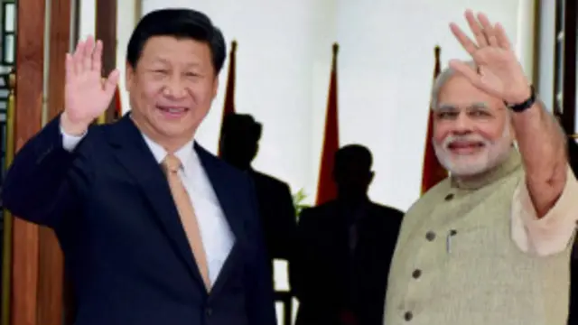 शी चिनपिंग और नरेंद्र मोदी