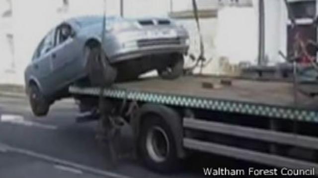 Reboque (Crédito: Waltham Forest Council)