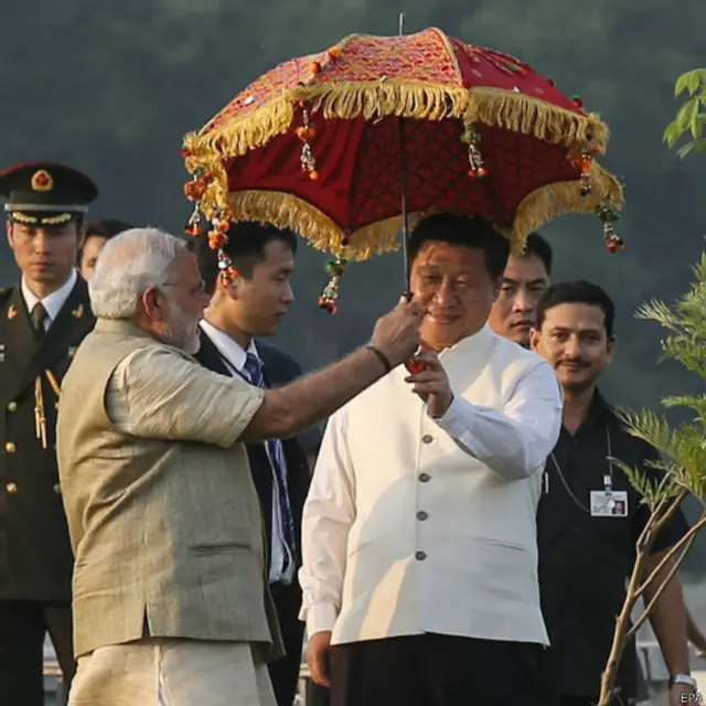 शी जिनपिंग और नरेंद्र मोदी