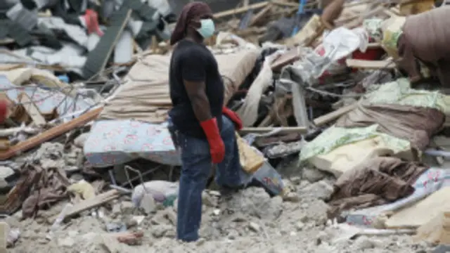 Ginen da ya rushe wajen saukar baki ne