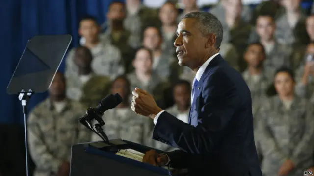باراک اوباما: نیروهای آمریکایی نقشی پشتیبان در عراق دارند و درگیر جنگ نخواهند شد