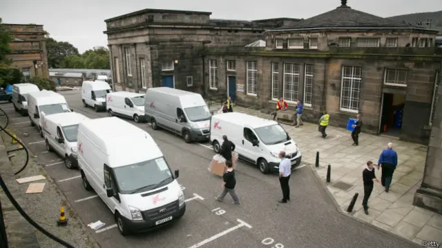 Автобусы с бюллетенями