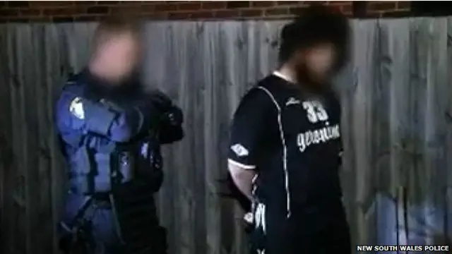 ऑस्ट्रेलिया में संदिग्ध आतंकी