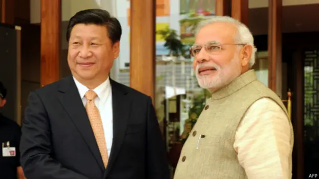 शी जिनपिंग, नरेंद्र मोदी