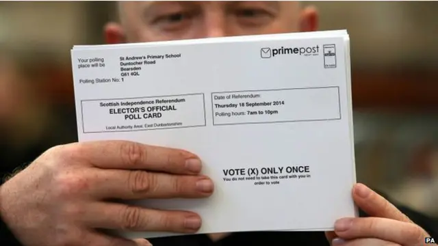 دریو ورځپانو د سکاټلند ټول پوښتنې په اړه درې سروې ګانې خپرې کړې دی