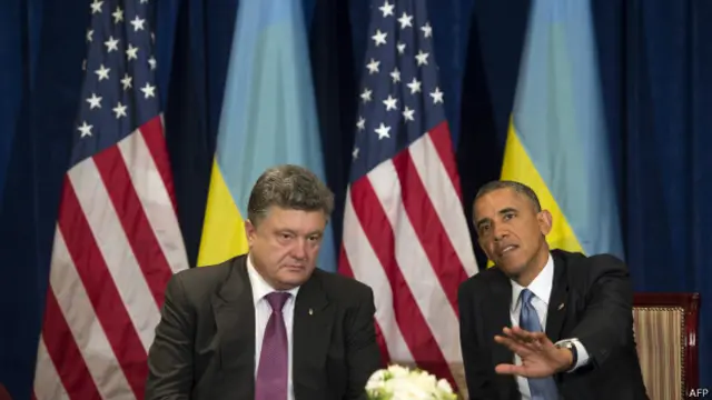 Poroshenko and Obama