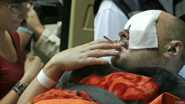 Солдат у госпіталі