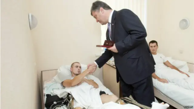 Порошенко в палаті