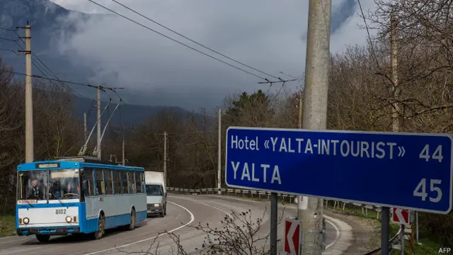 Дорога в Крыму