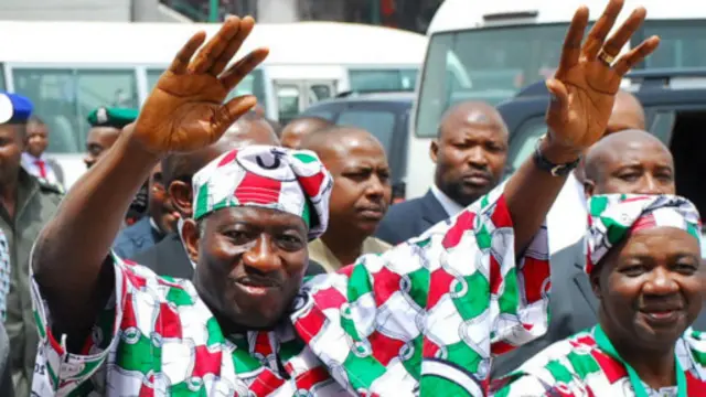 Shugaba Goodluck Jonathan da mataimakinsa Namadi Sambo