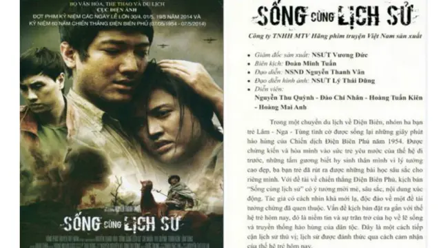 Poster phim 'Sống cùng lịch sử'