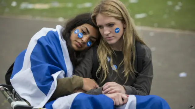 Сторонницы независимой Шотландии