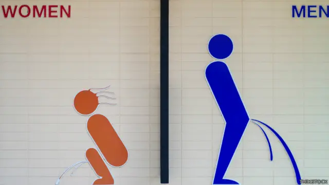 señal de baño de hombres