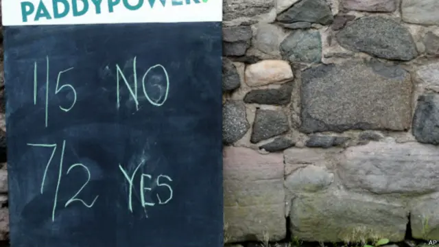 Apuestas en Escocia.