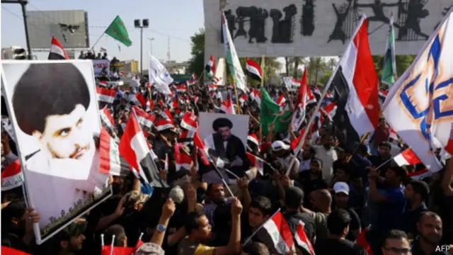 حذر الصدر الولايات المتحدة من مغبة تدخلها بالعراق