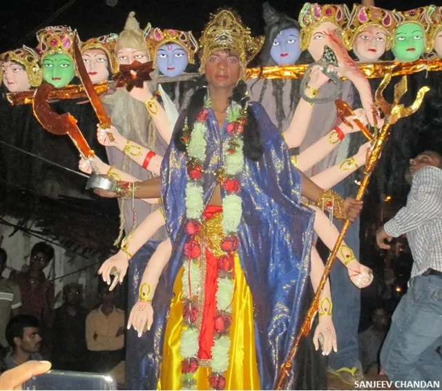 औरंगाबाद जिले के दाउदनगर अनुमंडल के स्वांग कलाकार